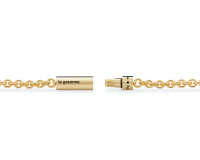 cable necklace on chain 39g